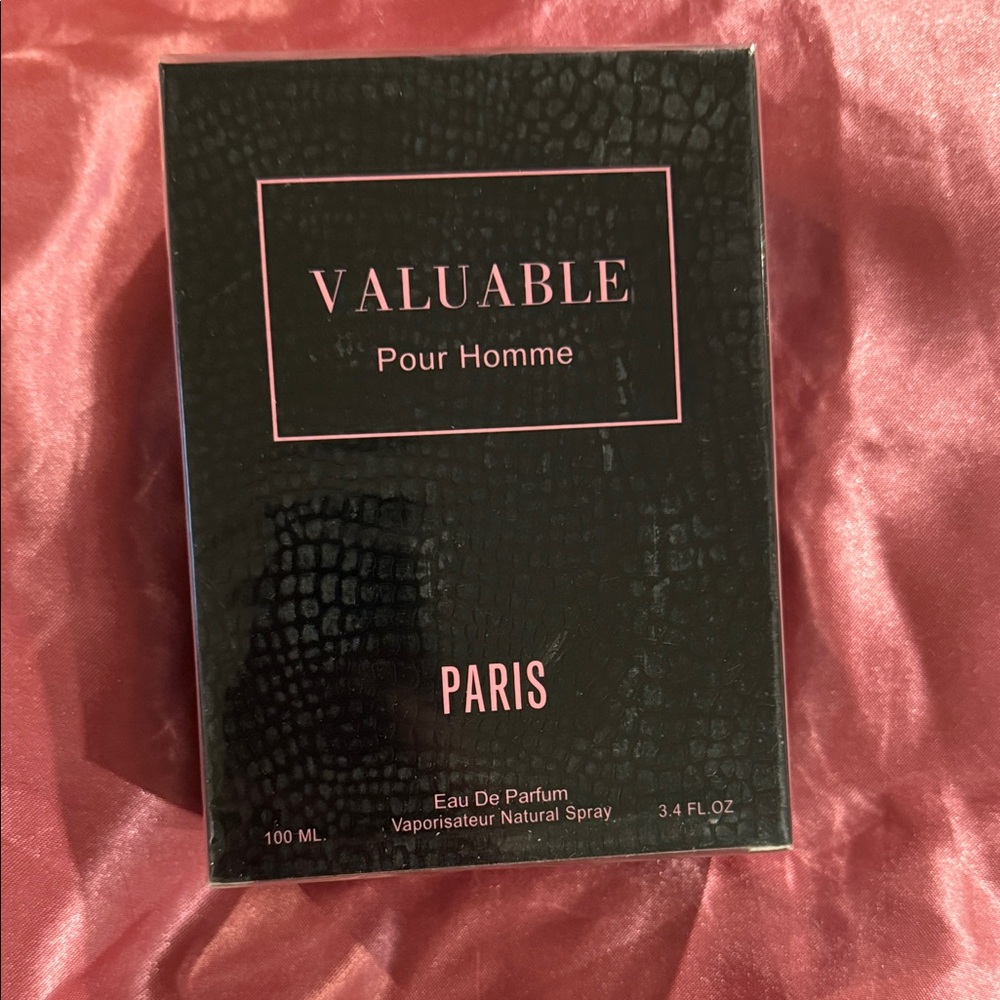 Valuable Pour Homme Eau De Parfum - Black box